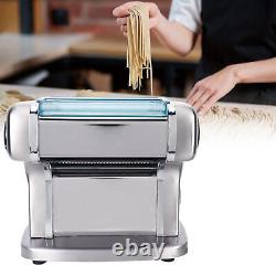 US 110V 3-Blade Electric Noodle Maker Household Full-Auto Pasta Dough Machine