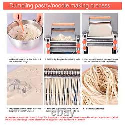 (US 110V)4-Blade Electric Noodle Maker Full Automatic Pasta Dumpling Pastry