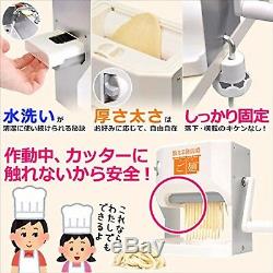 VERSOS Noodle Maker Machine Japanese Udon Soba Pasta maker VS-KE washable F/S