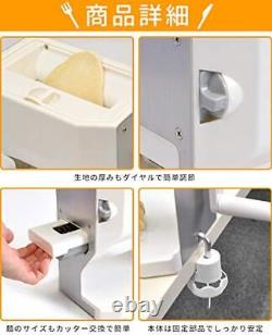 VERSOS Noodle Maker Machine VS-KE 19 Japanese Soba Udon & Pasta maker washable