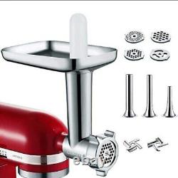 Vertical Mixers KitchenAid 8-piece Pasta Oven Set Accessories And Meat Grinder