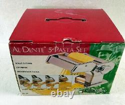 VillaWare Al Dente Pasta Machine No. 178 With Attachments 5 Types of Pasta