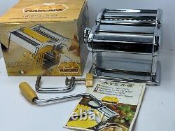 Vintage MARCATO Atlas No 150 Pasta Noodle Maker Machine with Box Made In Italy