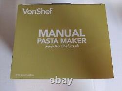 VonShef Machine For Pasta 3 IN 1 Fresh Lasagne, Spaghetti, Tagliatelle