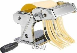 VonShef Machine for Pasta Fresh of Steel Stainless 3 IN 1 for Use Heavy Duty