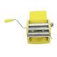 (yellow) Pasta Maker Machine Stainless Steel Manual Hand Press With Pasta