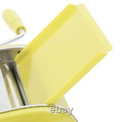 Yellow Suction Cup 2 KnivesPasta Maker Machine Sucker Type Household YU