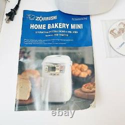 ZOJIRUSHI Programmable Home Bakery Mini Bread Cake Jam Pasta+ Machine BB-HAC10