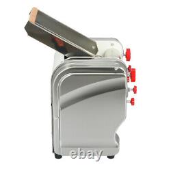 110v 370-550w Commercial Electric Pasta Press Maker Dumpling Skin Noodle Machine