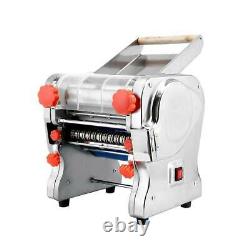 110v Automatique Electric Pasta Press Maker Dumpling Wonton Skin Noodle Machine Us