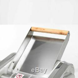 110v Commercial Electric Pasta Maker Pâte Rouleau De Nouilles Machine 2 MM / 6 MM Couteau