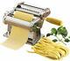 3 En 1 Noodle Maker Machine Cutter Roller En Acier Inoxydable, 9,9 X 9,8 X 9,6 Cm
