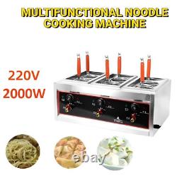 6 Cuisinières à Nouilles Commerciales Électriques à 2000W 220V