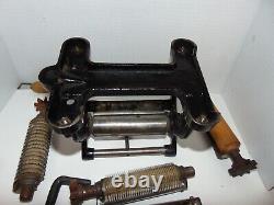 Antique Vitantonio Cast Iron Pasta Noodle Making Machine Avec 5 Pièces Jointes 1920