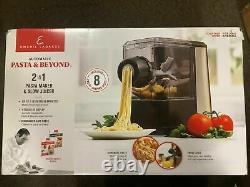 Brand New Emeril Lagasse Pasta & Beyond Pasta & Noodle Maker Machine Avec Juicer