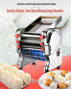 Commercial Electric Dough Roller Sheeter Noodle Pasta Dumpling Maker Machine