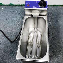 Cuisinière électrique de bureau à 2 paniers de pâtes avec machine de cuisson de nouilles 2000W 110V/220V