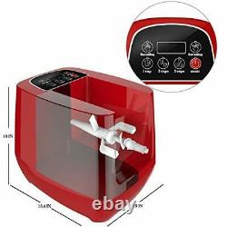 Électric Pasta Makers, Home Machine Automatique Noodle Extruder, 12 Noodle Red