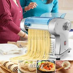 Électrique Noodle Press Machine Pasta Maker Dough Cutter Dumplings Roller 135w
