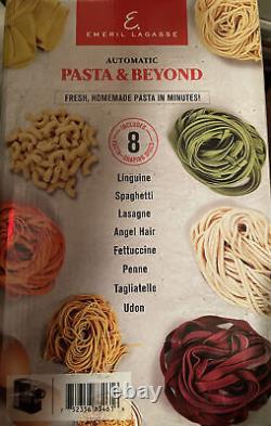 Emeril Lagasse Pasta & Beyond Machine à pâtes et nouilles électrique