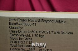 Emeril Lagasse Pasta & Beyond Pasta Machine Juicer/frozen Dessert Meat Grinder