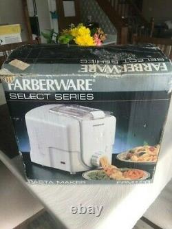 Farberware Select Series Pasta Noodle Maker Machine Fpm100 Open Box