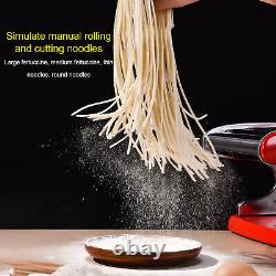 Hand Crank Machine De Pâtes Noodles Maker Red Suction Cup Type 3 Lames Pour La Maison