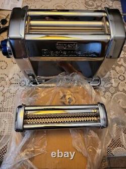 Imperia Rmn Electric Pasta Maker Machine Roller Sheeter 120v Avec Fixation