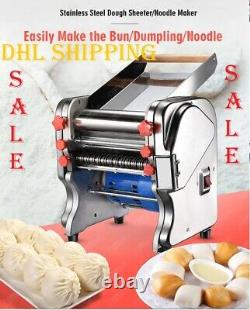 Laminoir Électrique Commercial Dough Feuiller Noodle Pasta Dumpling Maker Machine