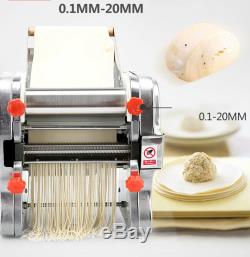Machine À Noodles Électrique Pâtes Press Maker Couteau Pâte 24cm + 2/6 MM Cutter 110/220 V