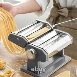 Machine De Noodle Manuel Nonna, Acier Inoxydable Comprend Sécheur De Pâtes