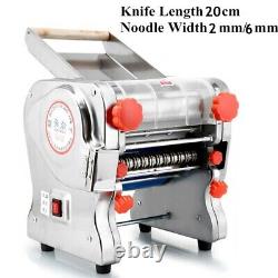 Machine De Presse À Nouilles Électrique 240v Machine À Pâtes Automatiques Spaghetti Cutter 2/6mm