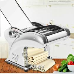 Machine à Pâte Électrique 1/2/3/4 Couteau Presse à Nouilles pour Spaghetti et Ravioli 110V