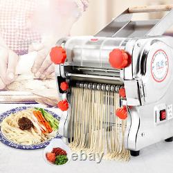 Machine à nouilles électrique 110V en acier inoxydable Presse à pâtes Spaghetti Maker 24cm