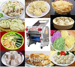 Machine à nouilles électrique Dumpling Skin Pasta Press Maker Commercial Home 110V