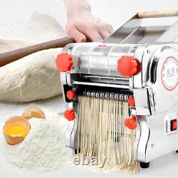 Machine à nouilles électrique Fabricant de pâtes Laminoir à pâte avec découpeur rond de 2,5 mm Nouveau