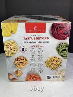 Machine à pâtes Emeril Lagasse Pasta & Beyond avec presse-agrumes / dessert glacé et moulin.