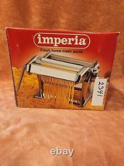 Machine à pâtes Imperia Noodle Maker en acier robuste SP150 Feuilles 6 épaisseurs