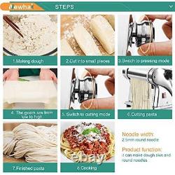 Machine à pâtes électrique Newhai pour la famille - Fabricant de pâtes et de nouilles - Machine à pâte à spaghetti