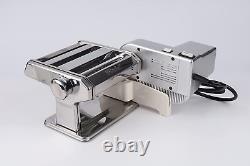 Machine à pâtes électrique avec ensemble moteur Machine à rouler les pâtes en acier inoxydable