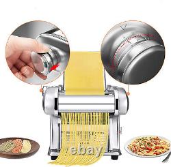 Machine à pâtes électrique avec extrudeuse pour spaghetti et coupeur de nouilles de 2,5 mm, 110V