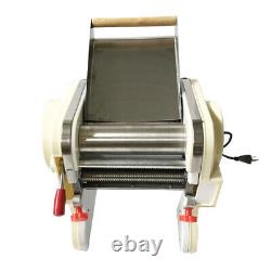 Machine à pâtes électrique de 110V avec presse à nouilles, lame ronde de 3mm / lame large de 3-9mm