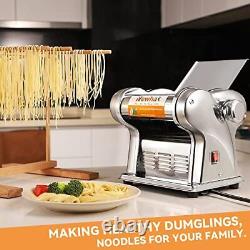 Machine à pâtes électrique pour famille Noodle Maker Pâte à pâtes Rouleau à spaghetti