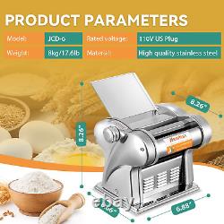 Machine à pâtes électrique pour la famille - Fabricant de nouilles - Machine à pâtes - Rouleau à spaghetti