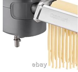 Machine à pâtes fraîches en acier inoxydable Cuisinart pour faire des spaghettis et des nouilles