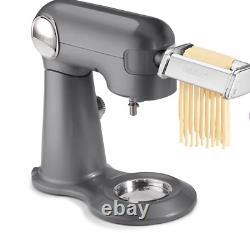 Machine à pâtes fraîches en acier inoxydable Cuisinart pour spaghettis