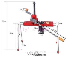 Machine à pâtes manuelle en acier inoxydable pour la maison - Coupe-pâtes et presse à nouilles