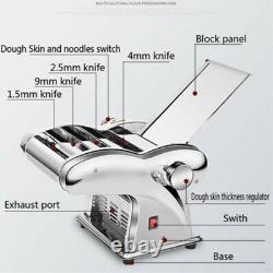 Machine à pâtes multifonctionnelle électrique automatique pour dumplings, pâtes à nouilles et pâtes avec peau de pâte 110V.