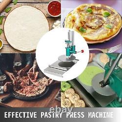 Machine manuelle à pâte à pizza de 7,8 pouces pour la maison avec grand rouleau et laminoir pour pâtes