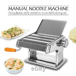 Manuel Noodle Machine Multifonction Pasta Maker Boulette Wrapper En Acier Inoxydable
